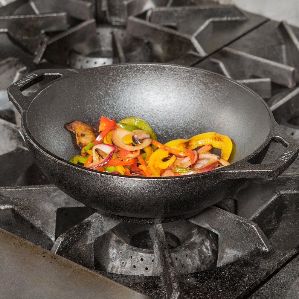 10.5" Our Table Iron Wok