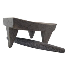 18" Volcanic Stone Metateh