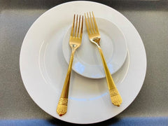 12 PC Royal Design Dinner Fork Set