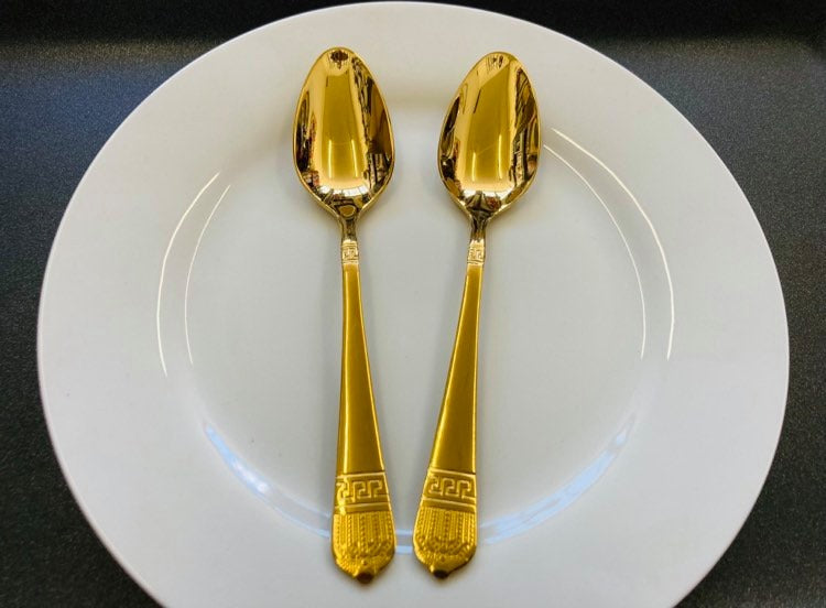 12 PC Royal Design Dinner Spoon Set