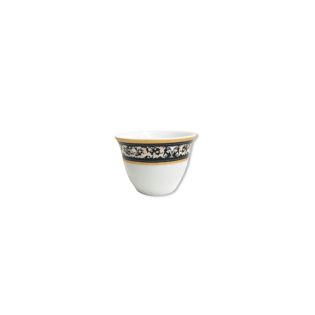 12 PC Classy Gold Tea Cup Set Without Handle