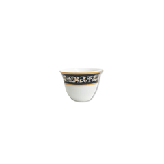 12 PC Classy Gold Tea Cup Set Without Handle