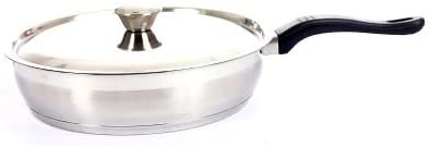 10” Stainless Steel Fry Pan / Skillet With Lid