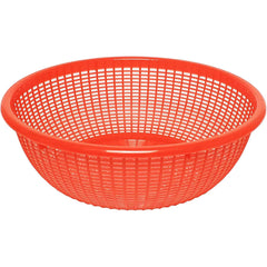 15" Red Plastic Basket / Colander
