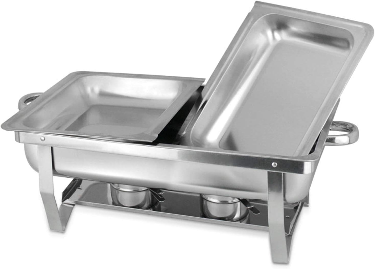 11L Stainless Steel Chafing Dish Food Warmer for Buffet (Pack of 4)