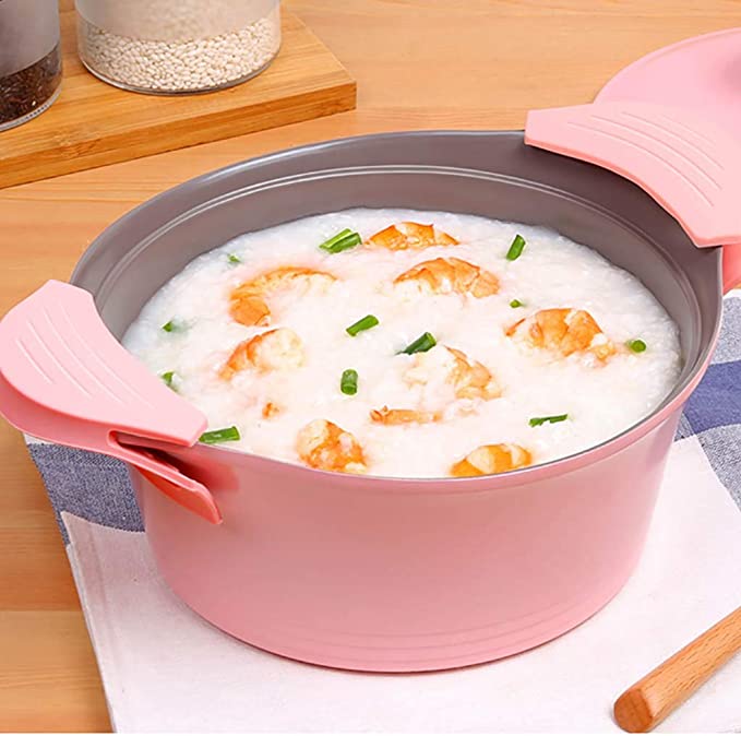 10 PC Beige Ceramic Casserole Cookware Set