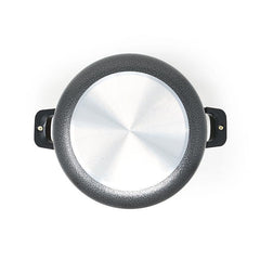 12" Low Pot Non Stick Heavy Gauge With Glass Lid