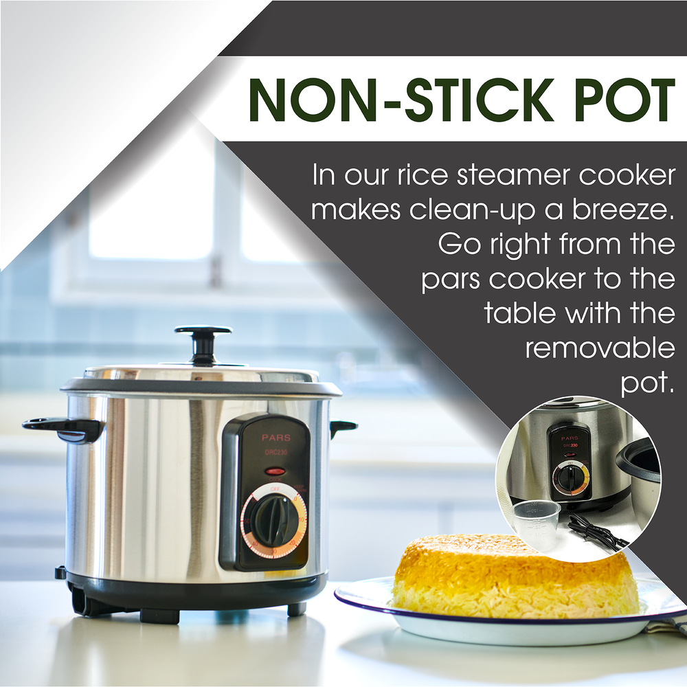 10 Cup Pars Automatic Persian Rice Cooker