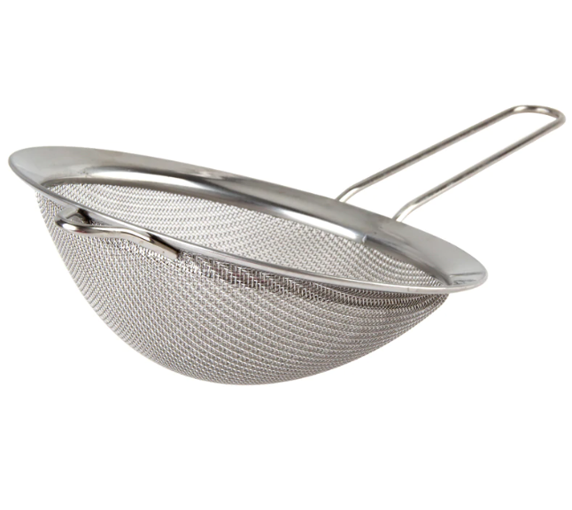 18cm Stainless Steel Oil Flour Mesh Strainer Colander