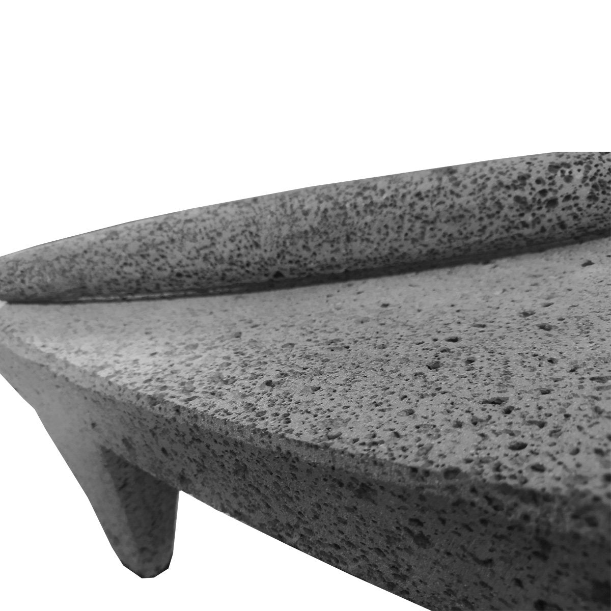14" Volcanic Stone Metateh