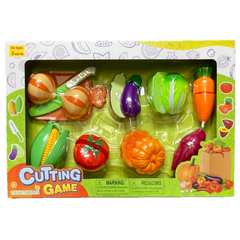 17 PC Vegetable Cutting Game Toy Set